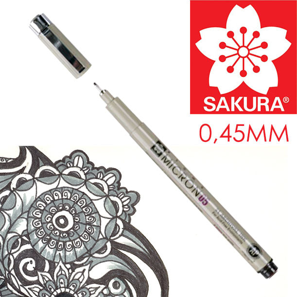 Flomaster za tehničko crtanje SAKURA Pigma Micron BLACK