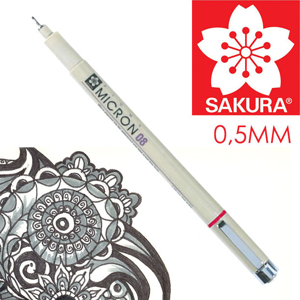 Flomaster za tehničko crtanje SAKURA Pigma Micron BLACK
