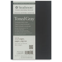 Art Journal Strathmore Tonirani papir Gray meki povez