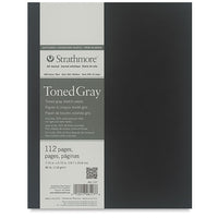 Art Journal Strathmore Tonirani papir Gray meki povez