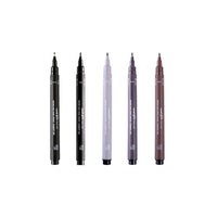 Set UNI PIN markera fineliner Flow and Flourish 5 kom