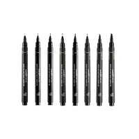 Set UNI PIN fineliner kaligrafskih markera 8 kom