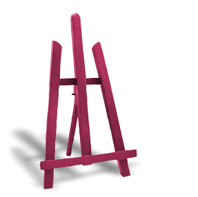 Slikarski stalak stolni - 011M – 011M Roze