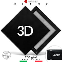 3D Crno slikarsko platno na ramu PROFI