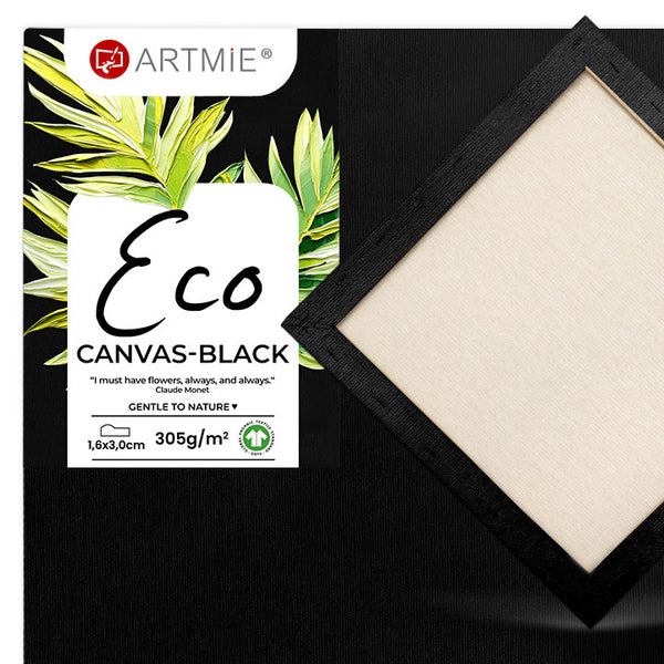 Crno ECO Artist Canvas on Frame | Razne veličine