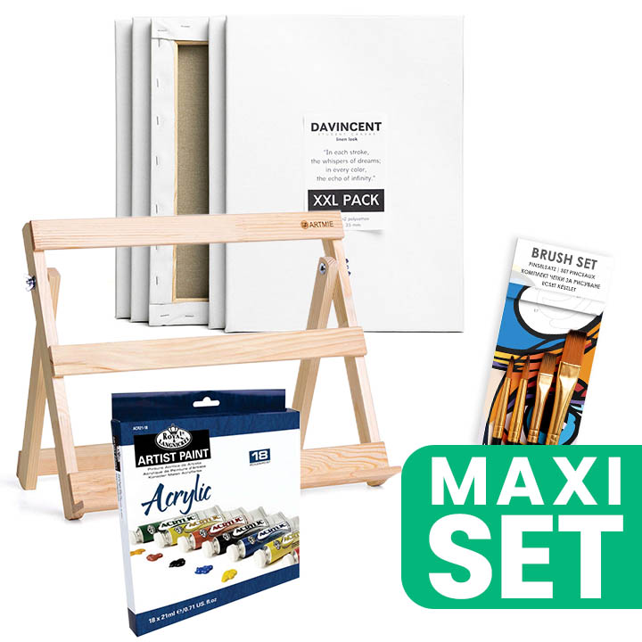 ARTMIE set akrilnih boja sa postoljem