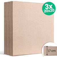 Set od 3 platna za slikanje NATURE ECO