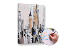 Paint bi Numbers Kit - Apstraktni grad