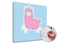 Slikanje po brojevima PINK LAMA SINGLE CUT