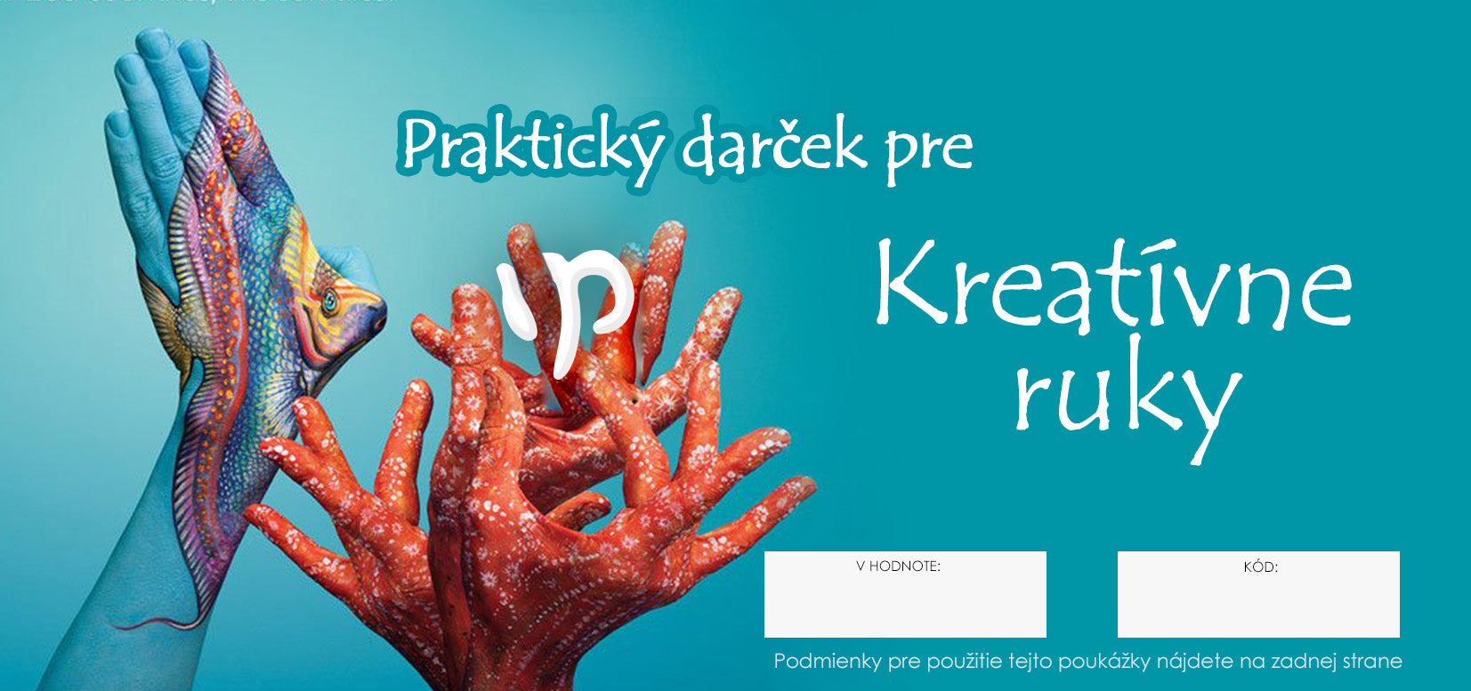 Poklon VAUČER - Praktični poklon za zlatne ruke