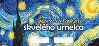 Poklon VAUČER - Sjajan poklon za sjajnog umetnika