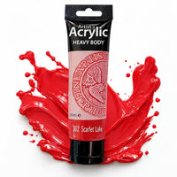 Akрилna boja Phoenix Heavy Body 100 ml | različite boje – crven / 302