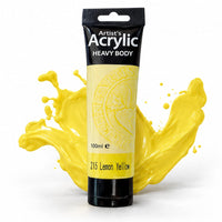 Akрилna boja Phoenix Heavy Body 100 ml | različite boje – žut / 215