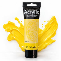 Akрилna boja Phoenix Heavy Body 100 ml | različite boje – žut / 227
