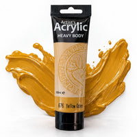 Akрилna boja Phoenix Heavy Body 100 ml | različite boje – žut / 676
