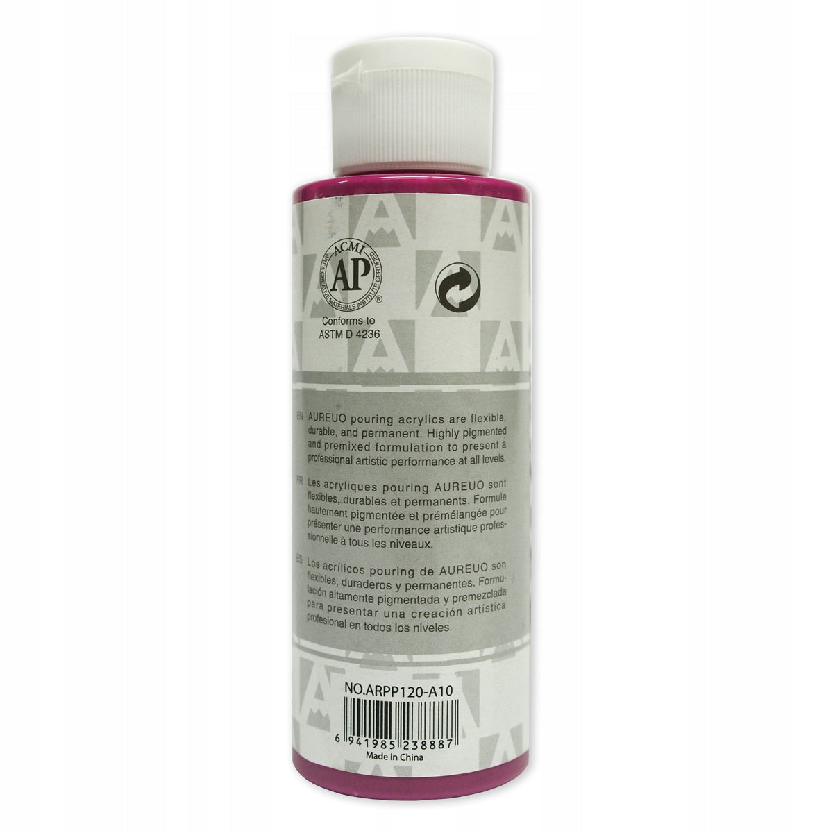 Akрилna boja za pouring Phoenix Aureuo 120 ml – magenta
