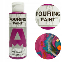 Akрилna boja za pouring Phoenix Aureuo 120 ml – magenta