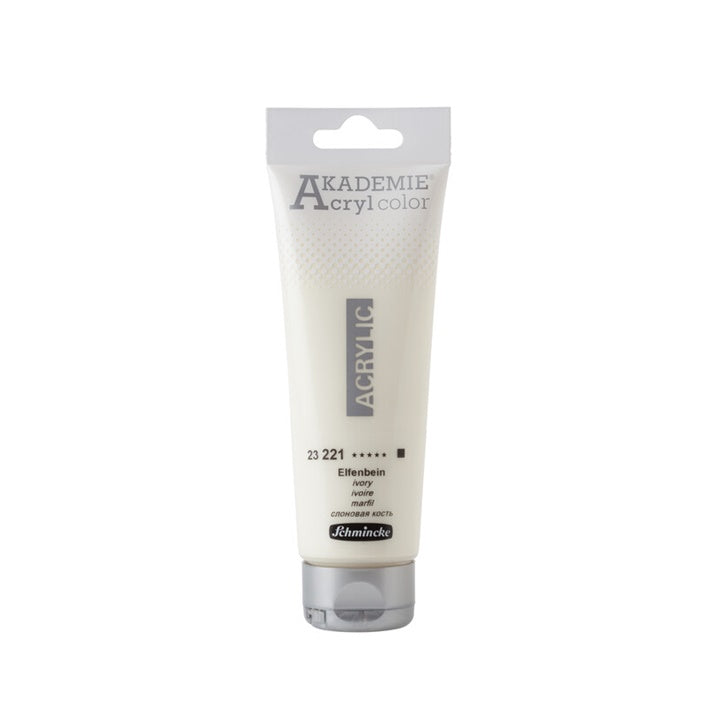 Akrilne boje Schmincke AKADEMIE 120 ml | različite boje - 221 boja slonovače