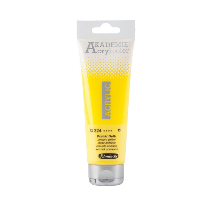Akrilne boje Schmincke AKADEMIE 120 ml | različite boje - 224 osnovna žuta