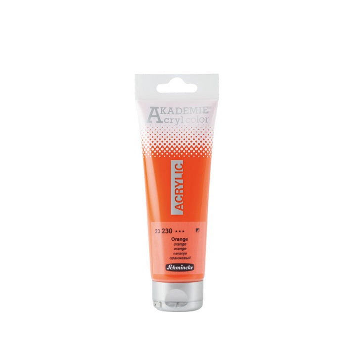 Akrilne boje Schmincke AKADEMIE 120 ml | različite boje - 230 narandžasta