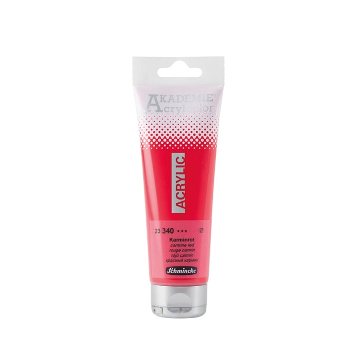 Akrilne boje Schmincke AKADEMIE 120 ml | različite boje - 340 karmin crvena
