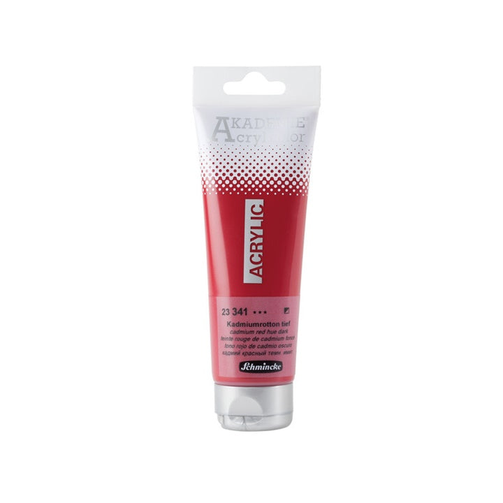 Akrilne boje Schmincke AKADEMIE 120 ml | različite boje - 341 kadmijum crvena nijansa tamna