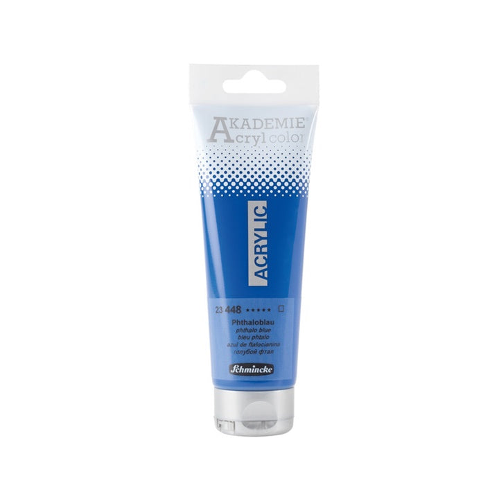 Akrilne boje Schmincke AKADEMIE 120 ml | različite boje - 448 ftalo plava