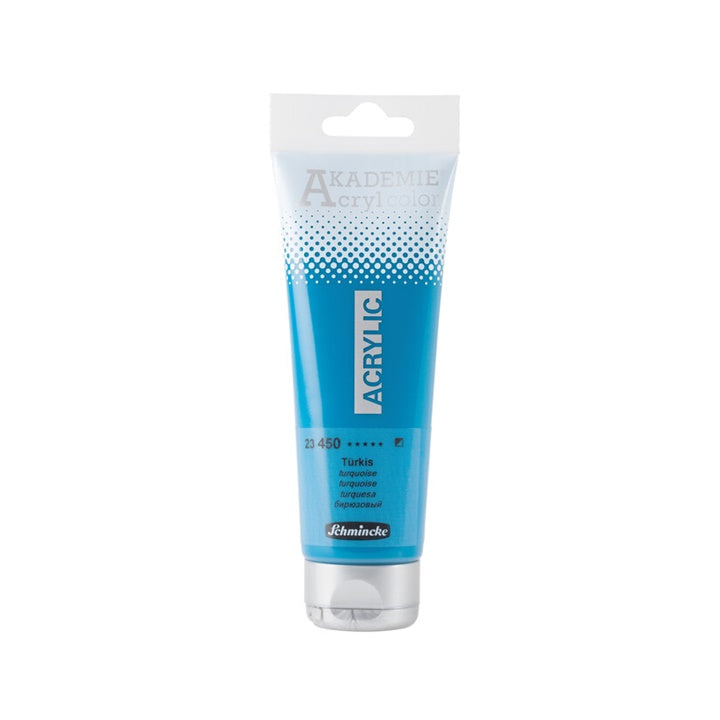 Akrilne boje Schmincke AKADEMIE 120 ml | različite boje - 450 tirkizna