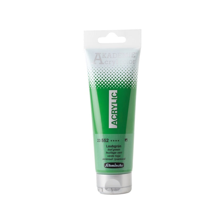 Akrilne boje Schmincke AKADEMIE 120 ml | različite boje - 552 lisnato zelena