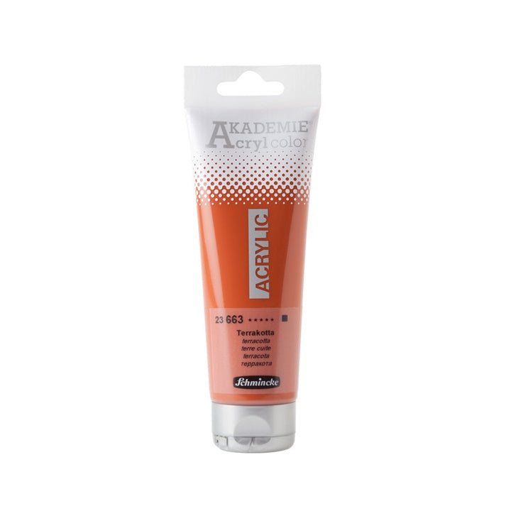 Akrilne boje Schmincke AKADEMIE 120 ml | različite boje - Terakota