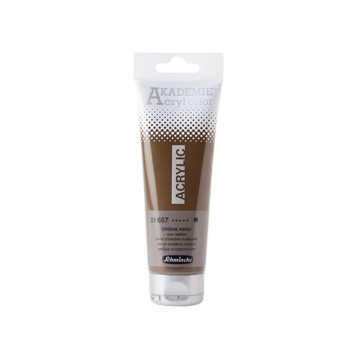 Akrilne boje Schmincke AKADEMIE 120 ml | različite boje - Umbra sirova
