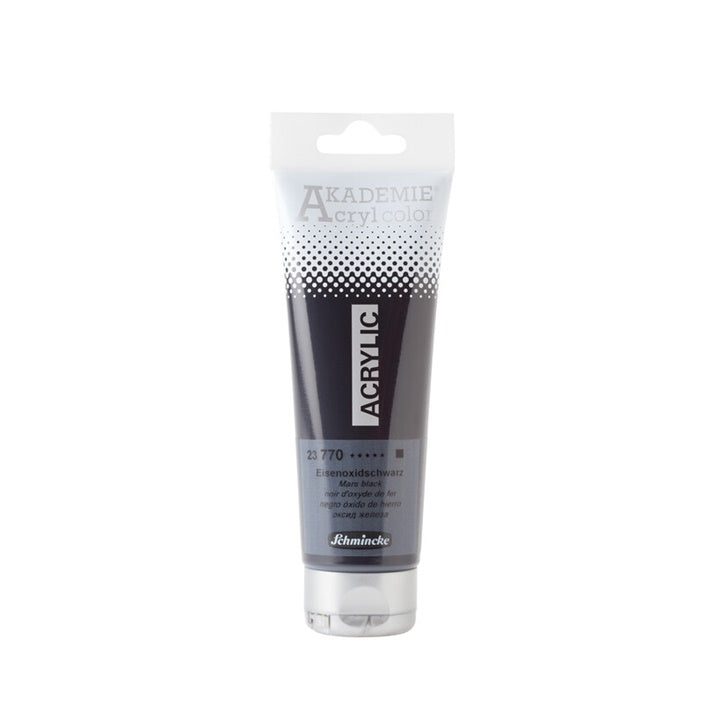 Akrilne boje Schmincke AKADEMIE 120 ml | različite boje - Mars crna