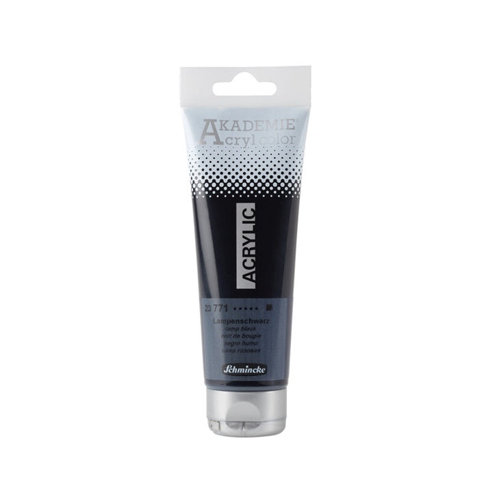 Akrilne boje Schmincke AKADEMIE 120 ml | različite boje - Lampa crna
