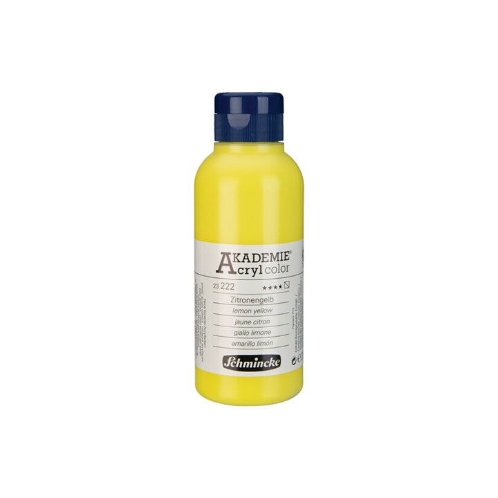 Akrilne boje Schmincke AKADEMIE 250 ml | različite boje - 222 limun žuta