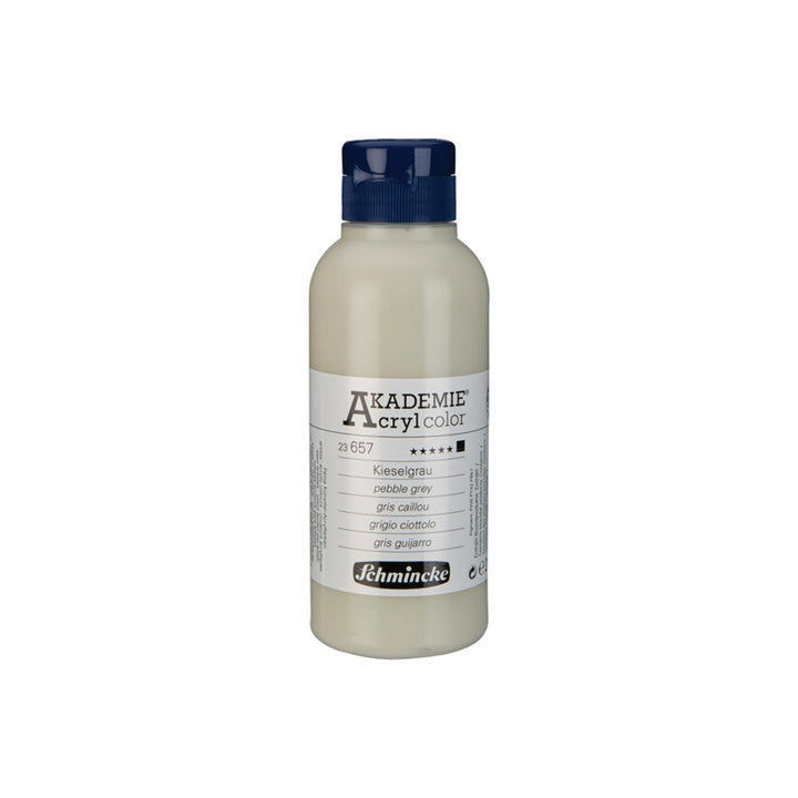 Akrilne boje Schmincke AKADEMIE 250 ml | različite boje - 657 kameno siva