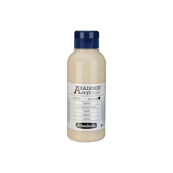 Akrilne boje Schmincke AKADEMIE 250 ml | različite boje - Buff titanijum tamna