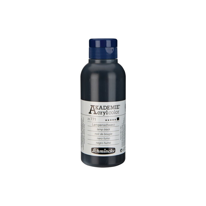 Akrilne boje Schmincke AKADEMIE 250 ml | različite boje - Lampa crna