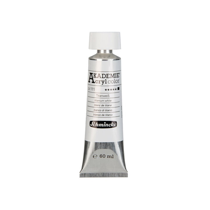 Akrilne boje Schmincke AKADEMIE 60 ml | različite boje - 111 titanijum bela