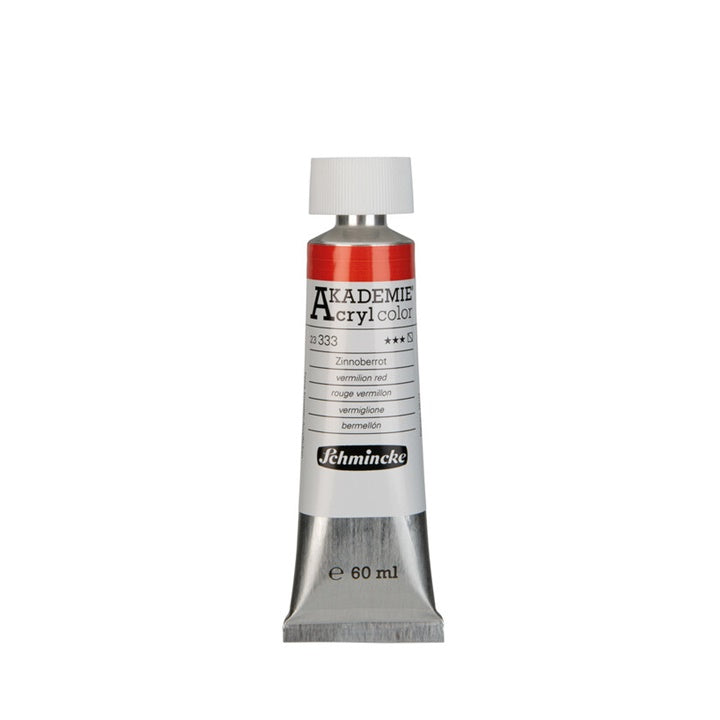 Akrilne boje Schmincke AKADEMIE 60 ml | različite boje - 333 cinober crvena