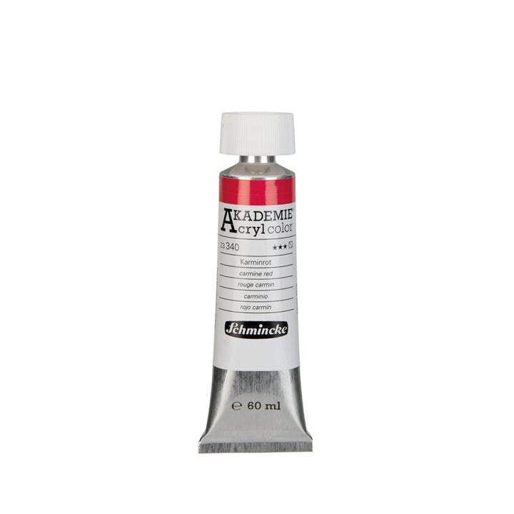 Akrilne boje Schmincke AKADEMIE 60 ml | različite boje - 340 karmin crvena