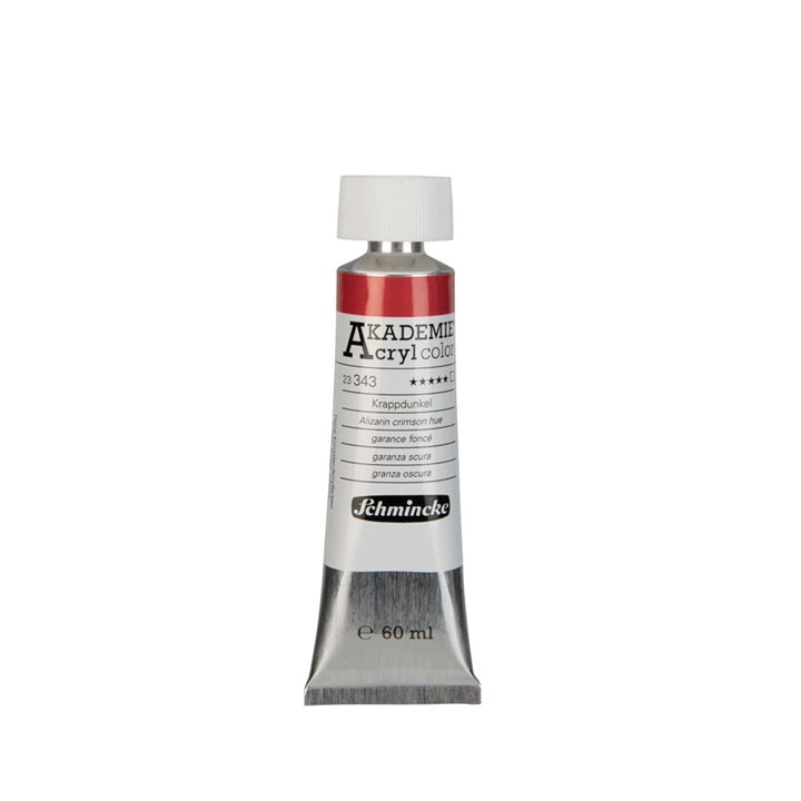 Akrilne boje Schmincke AKADEMIE 60 ml | različite boje - 343 alizarin karmin nijansa