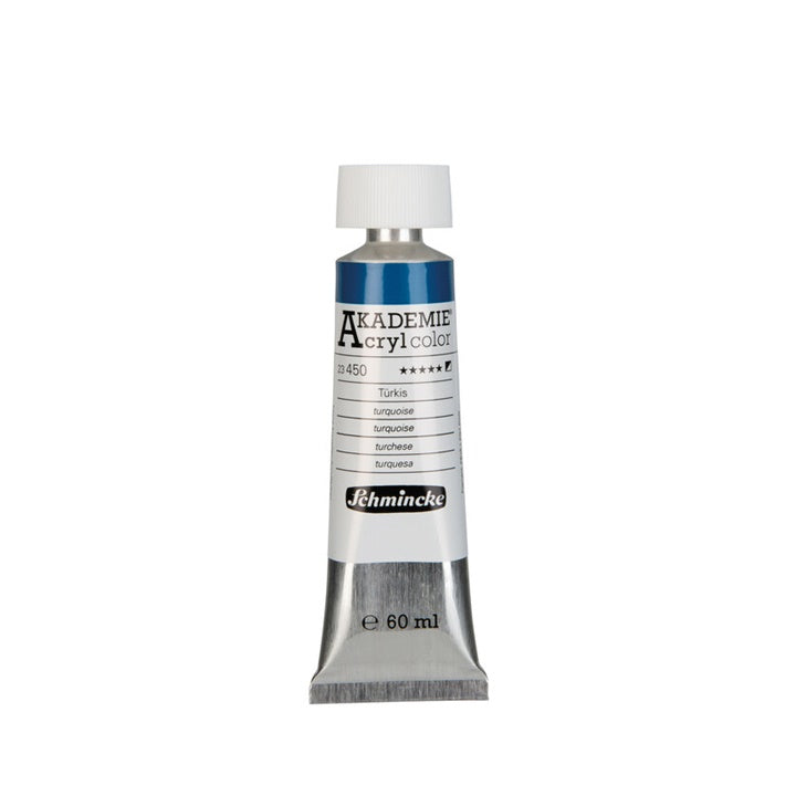 Akrilne boje Schmincke AKADEMIE 60 ml | različite boje - 450 tirkizna