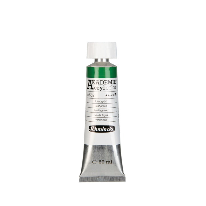 Akrilne boje Schmincke AKADEMIE 60 ml | različite boje - 552 lisnato zelena