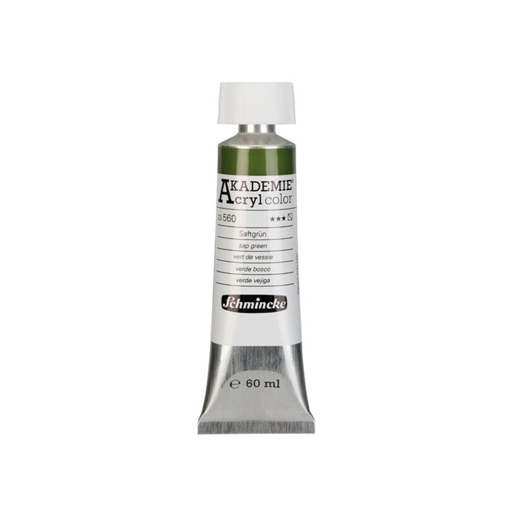Akrilne boje Schmincke AKADEMIE 60 ml | različite boje - 560 sap zelena