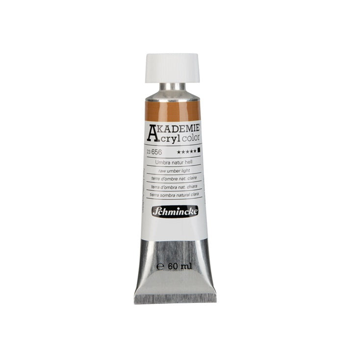 Akrilne boje Schmincke AKADEMIE 60 ml | različite boje - 656 prirodna umbra svetla
