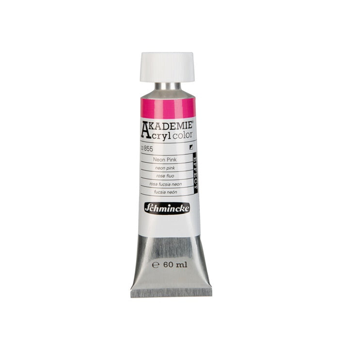 Akrilne boje Schmincke AKADEMIE 60 ml | različite boje - 855 neonska roze