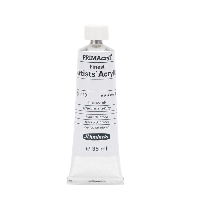 Akrilne boje Schmincke PRIMAcryl Professional 35 ml – 101 Titanijum bela