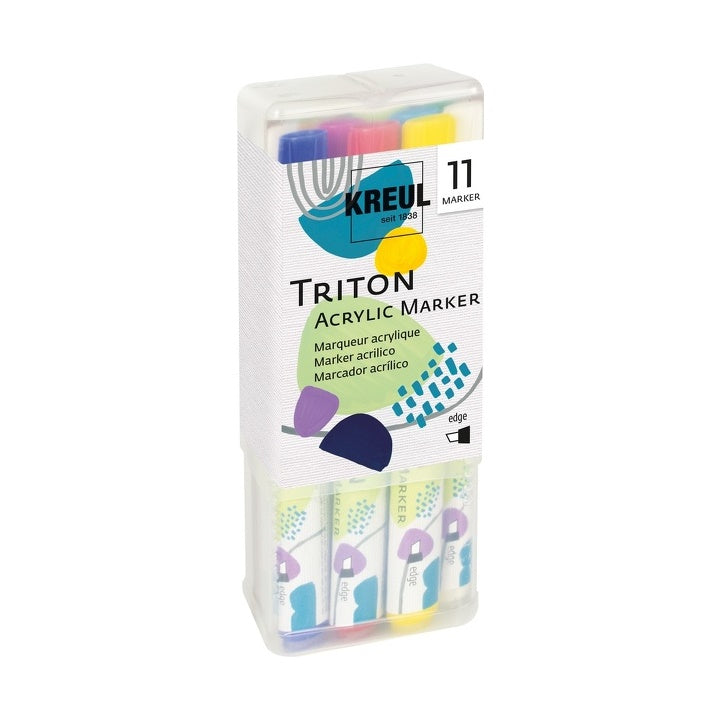 Akrilni flomasteri Kreul Solo Goya Triton edge - set od 11 kom. | Artmie