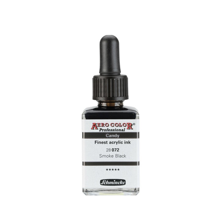 Akrilni tuš Schmincke AERO COLOR Professional Candy 28 ml – 072 smoke crna