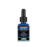 Akrilni tuš Schmincke AERO COLOR Professional Total Cover 28 ml – 841 ftalo plava